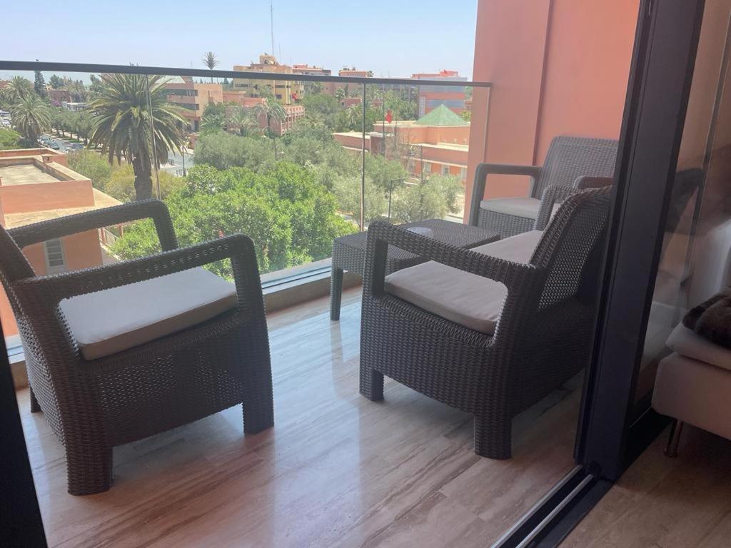 Superbe Appartement A L Hivernage Marrakesh Exteriör bild